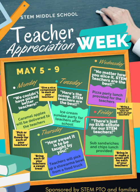 Teacher Appreciation Week at STEM